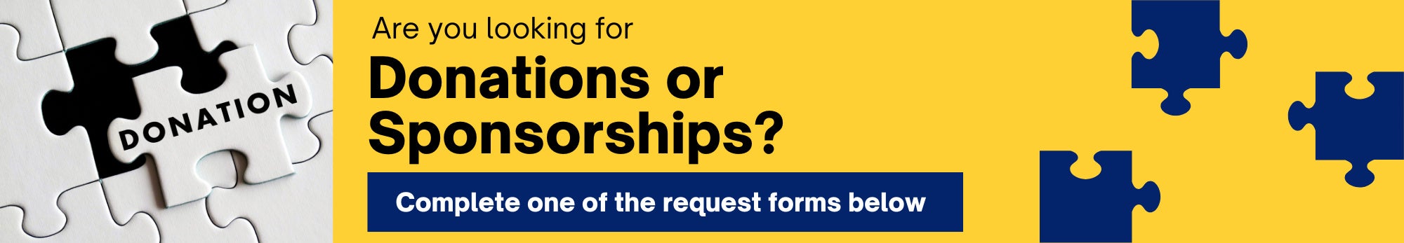 Community Donation & Sponsorship Requests